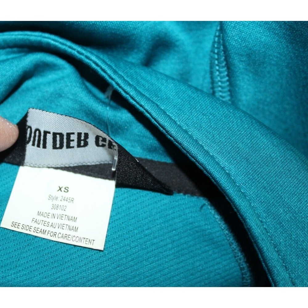 Boulder Gear Womens Blue 1/4 Zip Long Sleeve Pullover XS - Picture 6 of 6